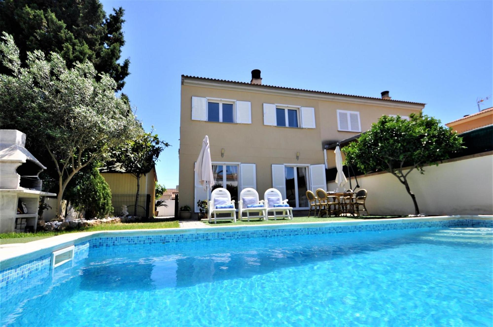 Villa Hugo- Badia Gran- Llucmajor- Mallorca エクステリア 写真